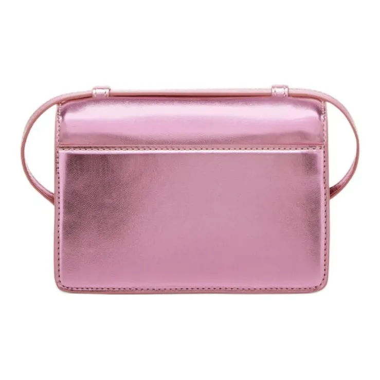 VERSACE Medusa Calfskin Shoulder Bag Crossbody Bag Kids' Light Pink Red-1