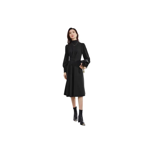 SENTUBILA Long-Sleeved Dresses Women's