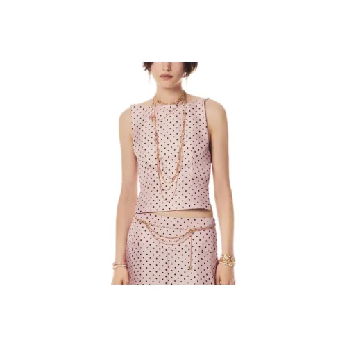 CHANEL Camisoles Women's Light Pink