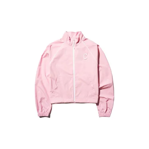 MLB Cleveland Guardians Jackets Women's Pink