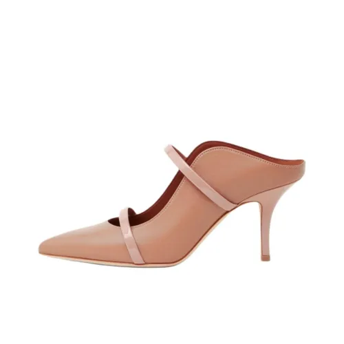 Malone Souliers Wrap-toe Slippers Women's Nude