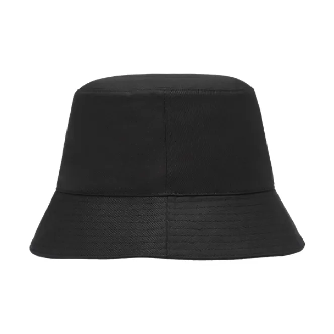 MACKAGE Cotton Polyester Bucket Hats Unisex Black-1
