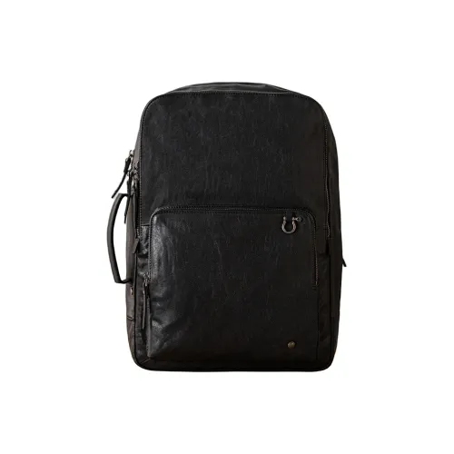 Back Step Washable Soft Leather Top Grain Cow Leather Shoulder Bag Crossbody Bag Regular Mens Black