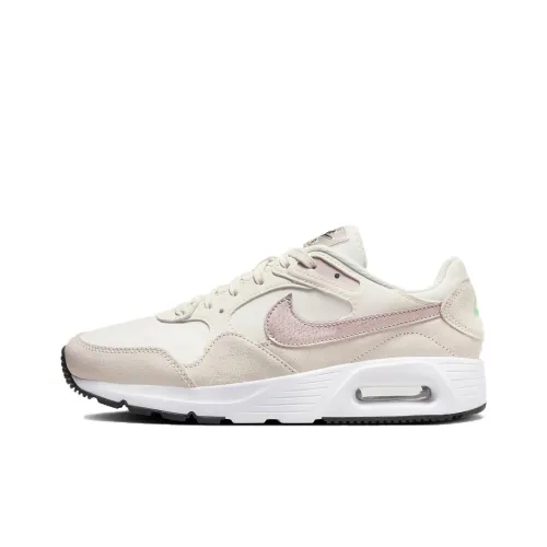 Nike Air Max SC Casual Shoes Women's Low-Top Beige/Pink