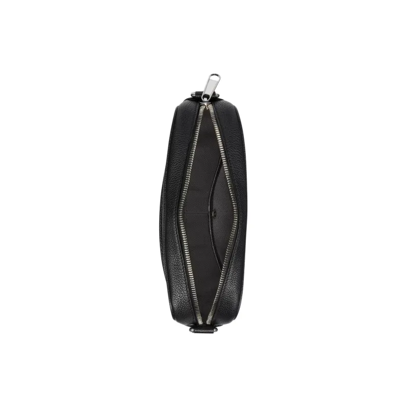 GUCCI Leather Crossbody Bag, Shoulder Bag Men's Black-5