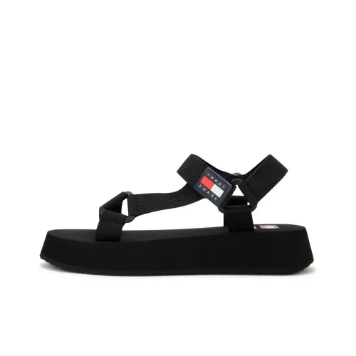 Tommy Hilfiger Beach Sandals Women's Black