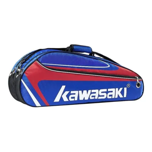 Kawasaki Fabric Gym Bag Large Size Unisex Blue