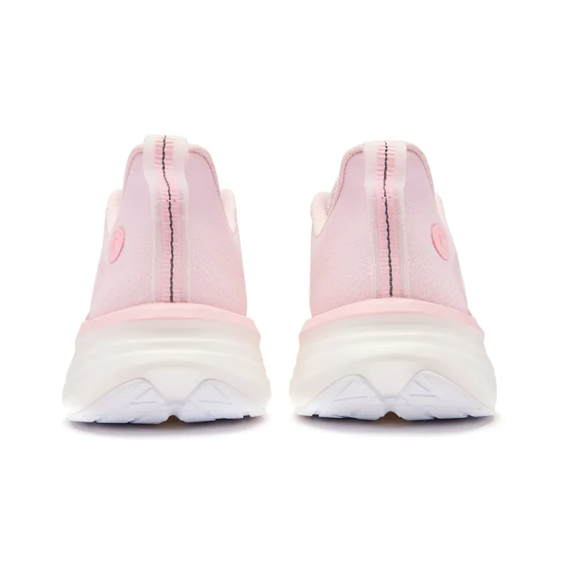 QIAODAN Flying Shadow Team2.0 Wear-Resistant Slip-Resistant Low-Top Q-KUNGFU PRO Running Shoes Men's White Pink-3