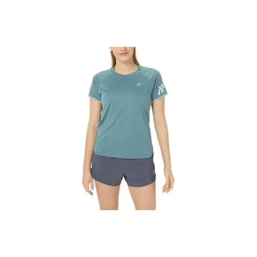 Asics T-Shirts Women's Mist Blue/Pure Water Blue