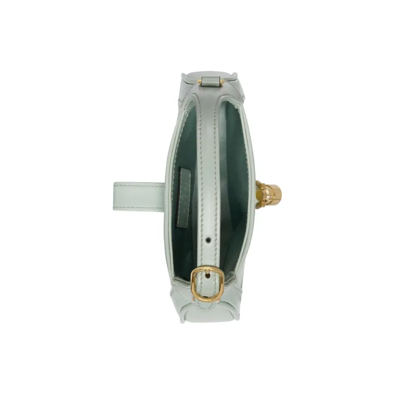 GUCCI Jackie 1961 Leather Shoulder Bag, Crossbody Bag, Handbag Mini Women's Light Green-5