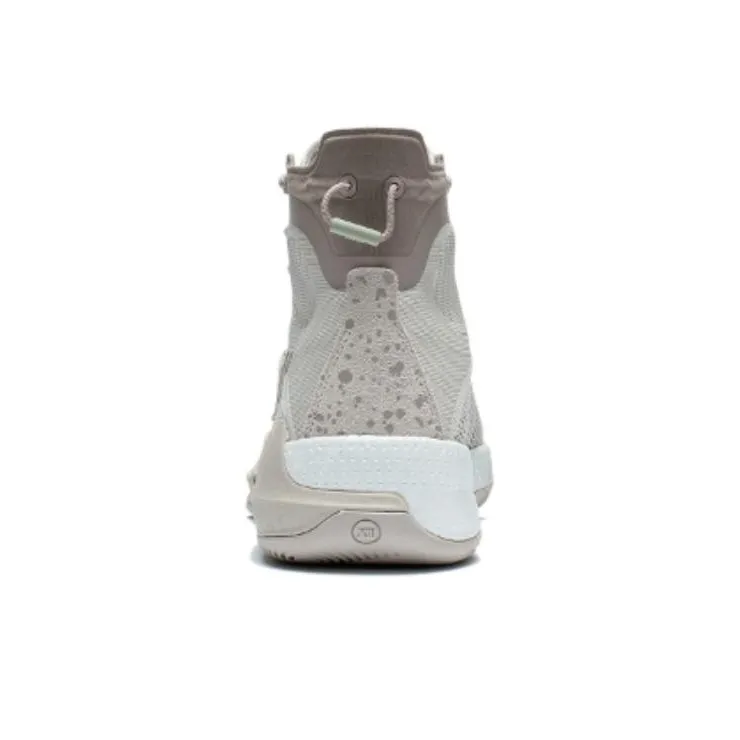 LiNing YuShuai 13 Boom Sand Hawk Slip Resistant, Abrasion Resistant, Lightweight High Top Basketball Shoes Men's Gray-4