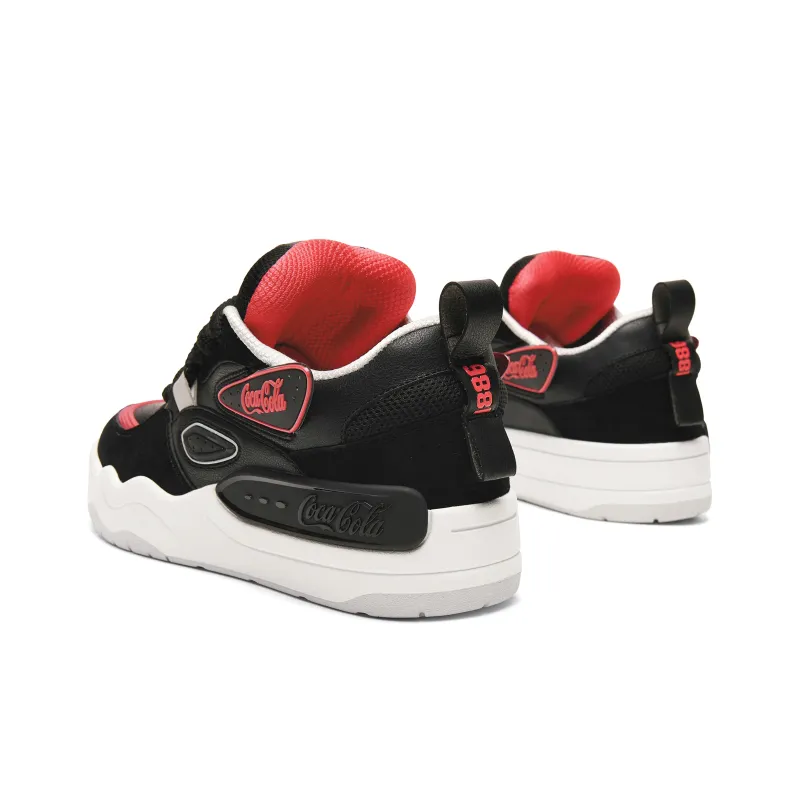 Coca Cola Anti Slip And Wear Resistant Height Increasing Low Top Skateboard Shoes Unisex-16