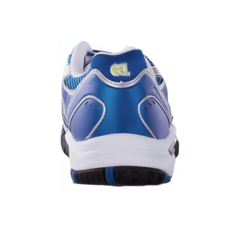 Asics Gel-Challenger 9 Wear-Resistant Slip-Resistant Low-Top Tennis Shoes Men's Blue Silver-3