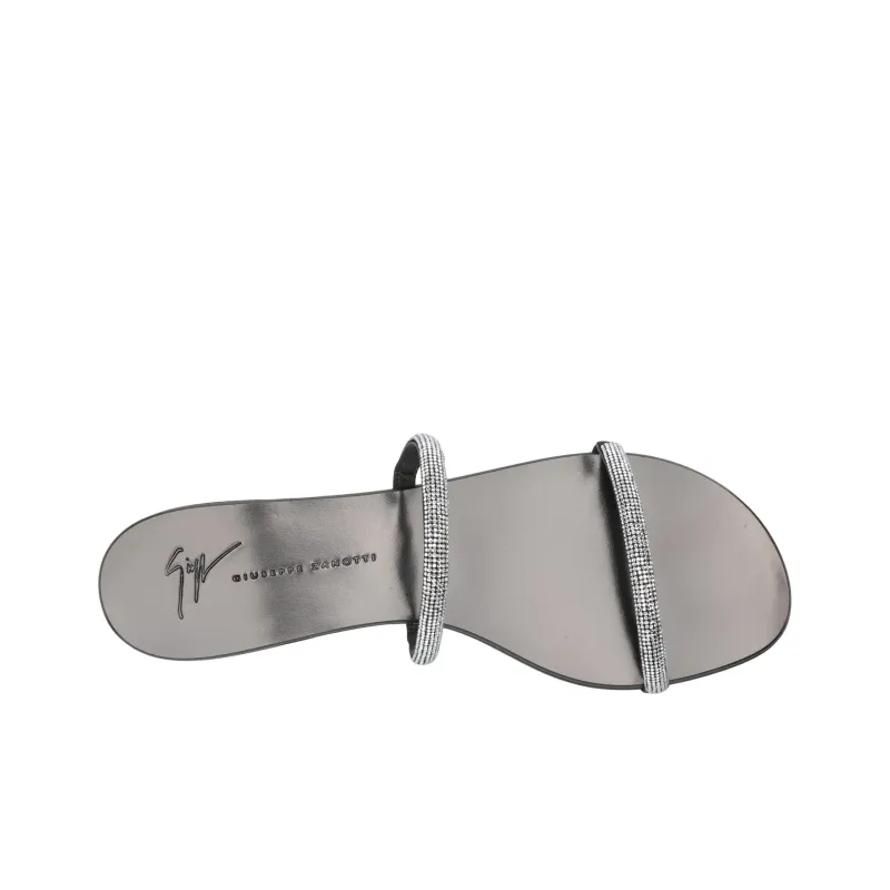 giuseppe zanotti Croisette Crystal-embellished Sandals-3