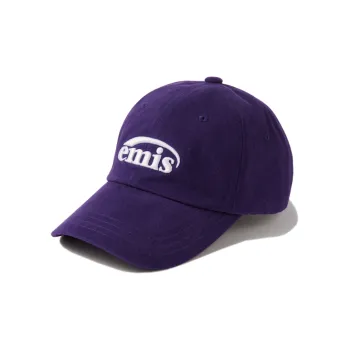Emis Cotton Baseball Caps Unisex Purple