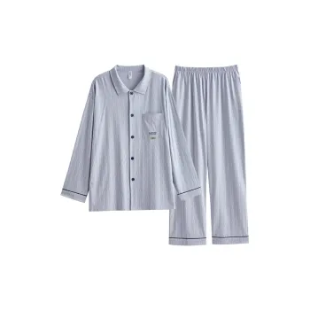 Peninsula City SS24 Pajama Set Men's Light Indigo