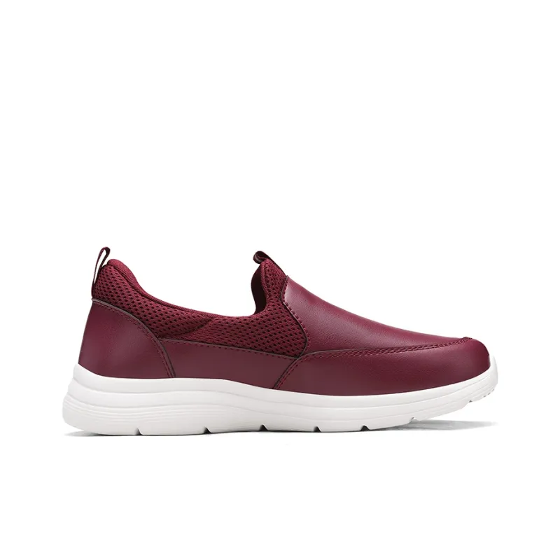 ZULIZ Nurse Shoes, Slip on Shoes, Dance Shoes Slip Resistant, Breathable, Lightweight Low Top Casual Shoes Unisex-7