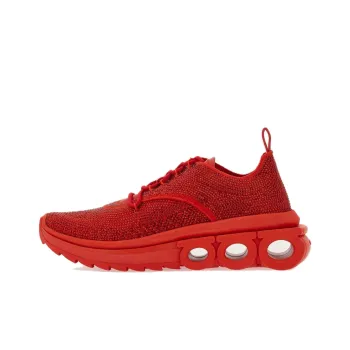 FERRAGAMO Low Top Casual Shoes Women's Red