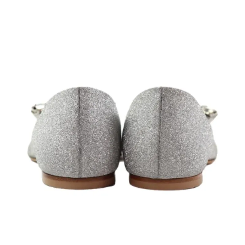 Roger Vivier Casual Single Shoes Women's Silver-4