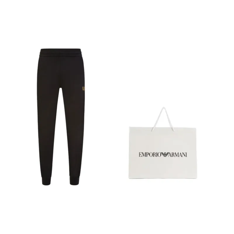 EMPORIO ARMANI Logo Printed Track Pants-3