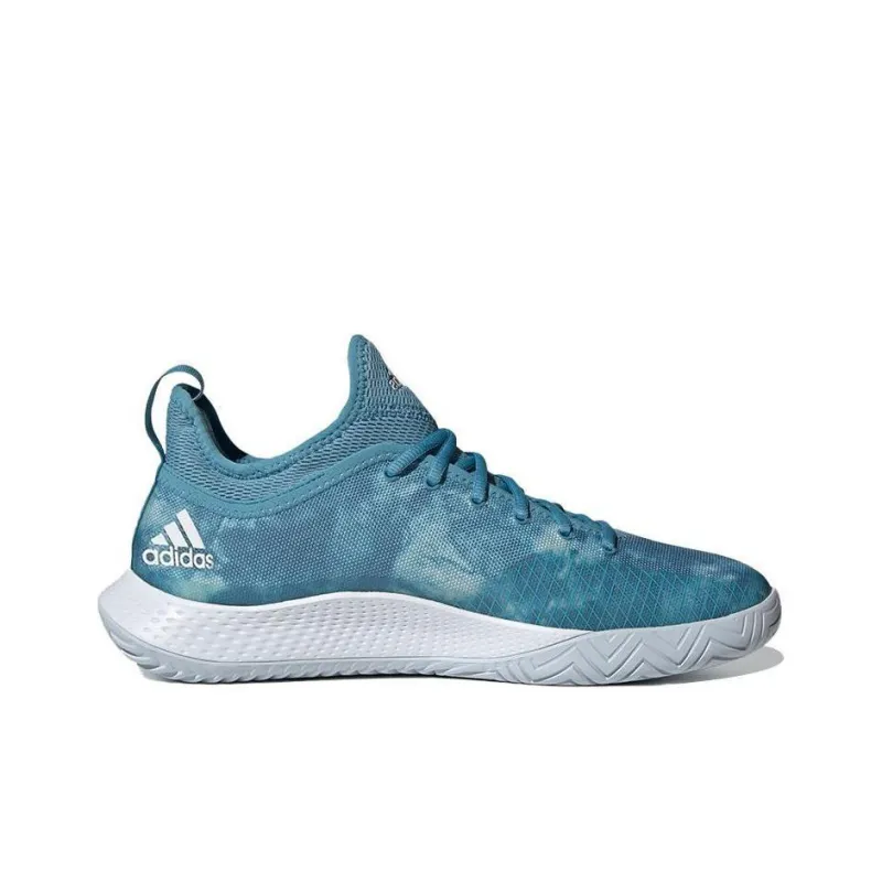 Adidas ULT Multicourt Cushioning Anti-Slip And Wear-Resistant Low-Top Tennis Shoes Men's Blue-1
