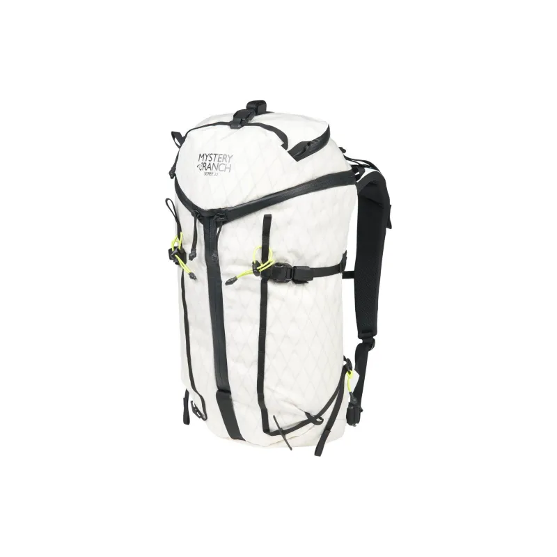 MYSTERY RANCH Nylon Outdoor Mountaineering Bag Backpack Unisex White/Lemon-2