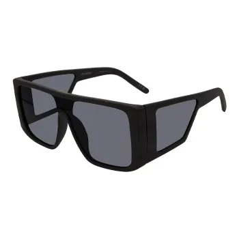 STEVE MADDEN Irregular Shape Sunglasses Unisex Black