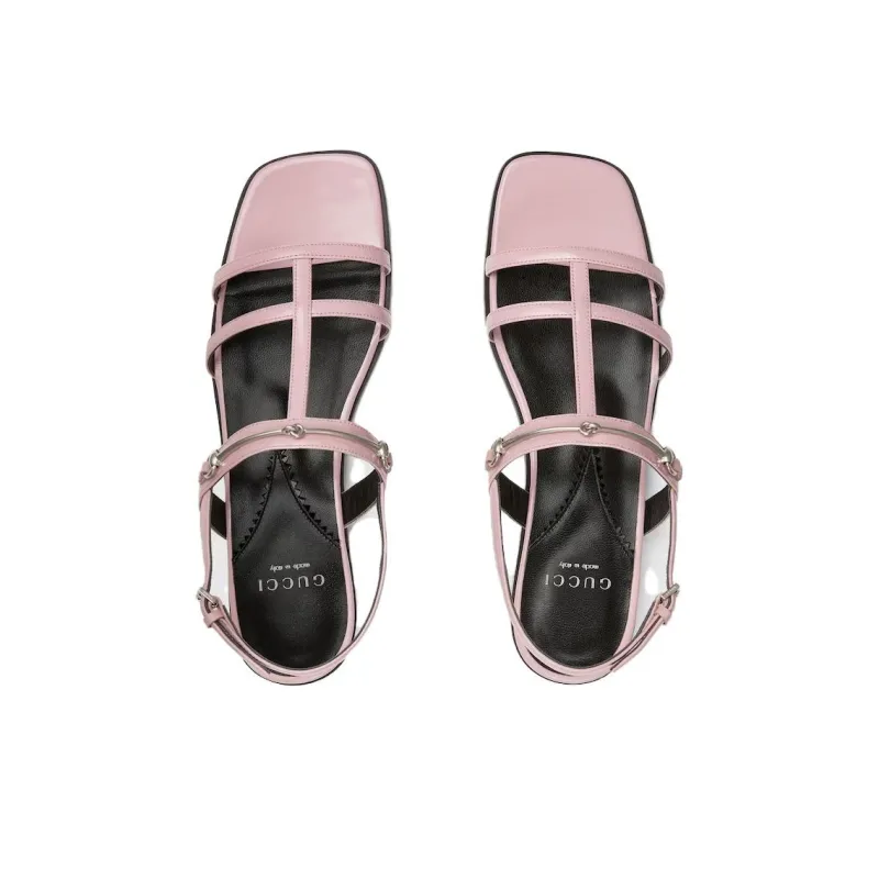 GUCCI One Strap Sandals Women's Light Pink-3