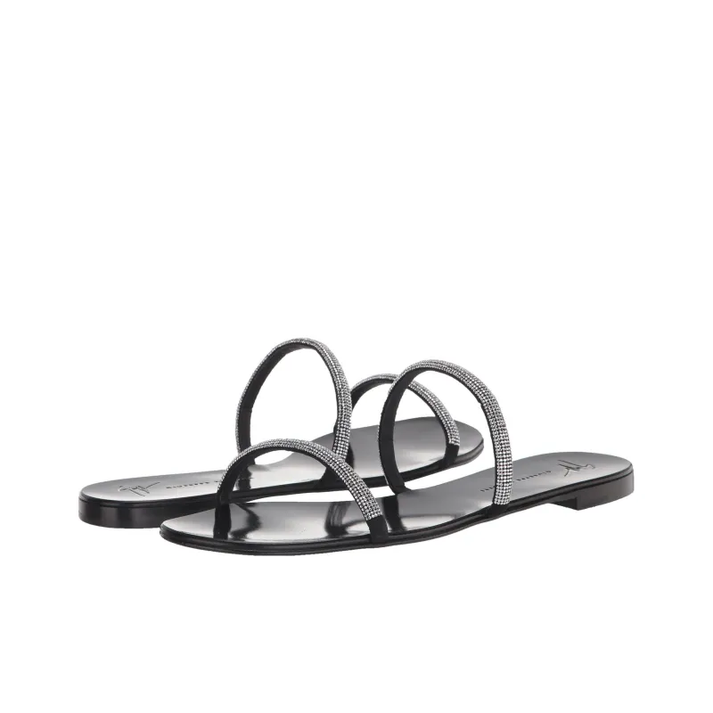 giuseppe zanotti Croisette Crystal-embellished Sandals-2