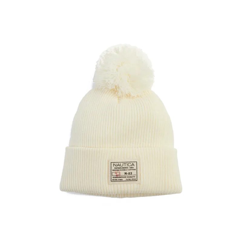NAUTICA Acrylic Beanies Men's Champagne-0
