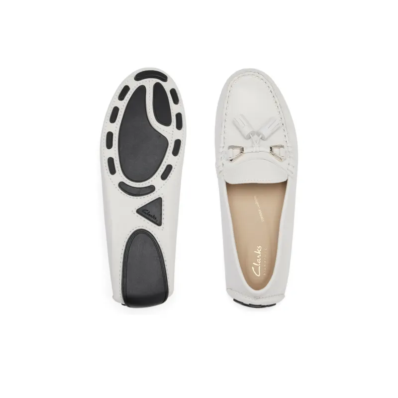 Clarks Loafers Women's White-2