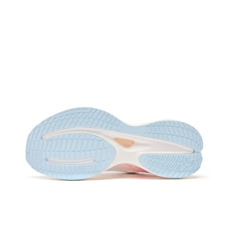 QIAODAN Flying Shadow Team2.0 Wear-Resistant Slip-Resistant Low-Top Q-KUNGFU PRO Running Shoes Women's White Pink-4