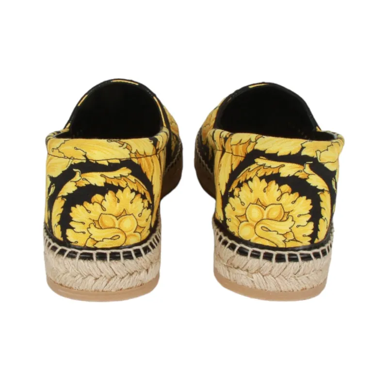 VERSACE Barocco-print Espadrilles-10