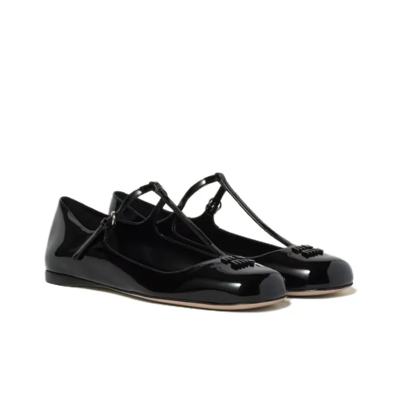 MIU MIU Casual Single Shoes Women's Black-2