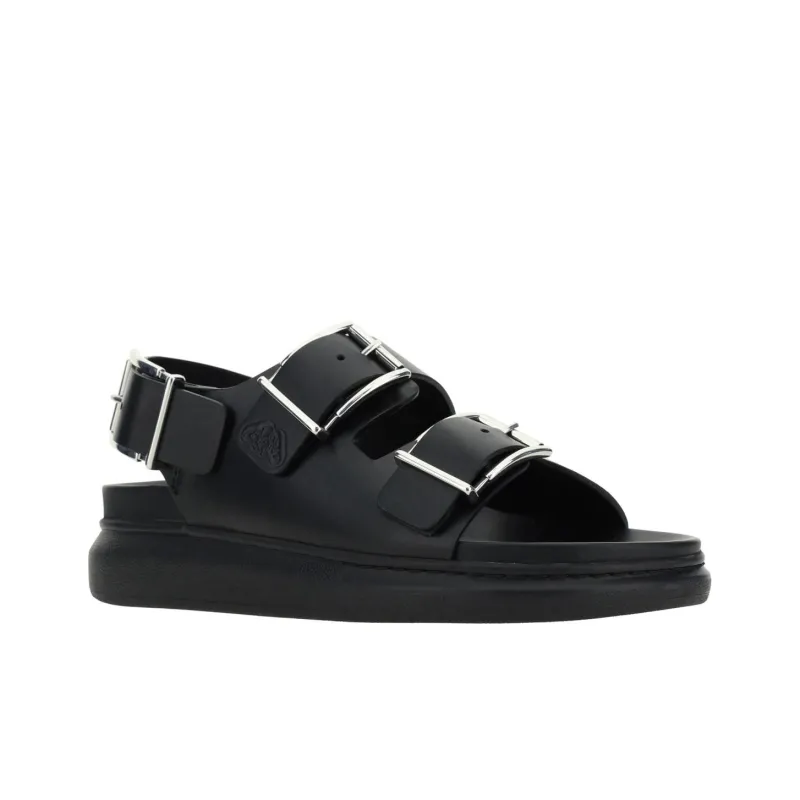 Alexander McQueen Double Buckled Sandals-2