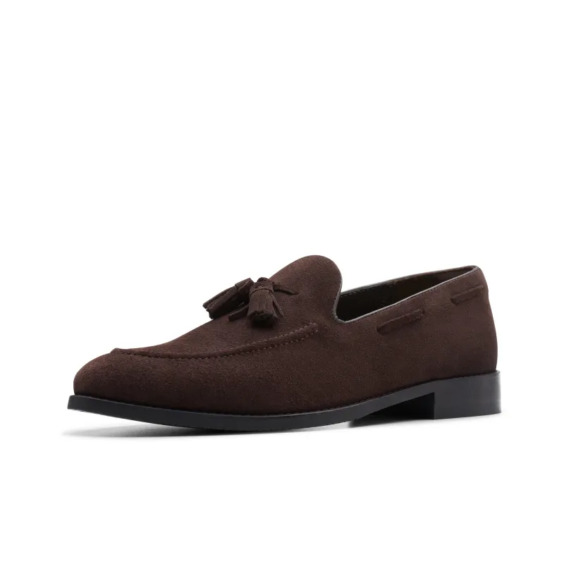 Clarks Loafers Men Dark Brown-1