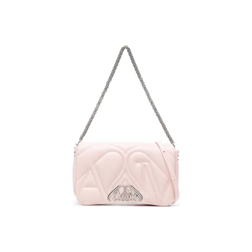 Alexander crocband Calfskin Portable Crossbody Bag Shoulder Bag Women's Light Pink