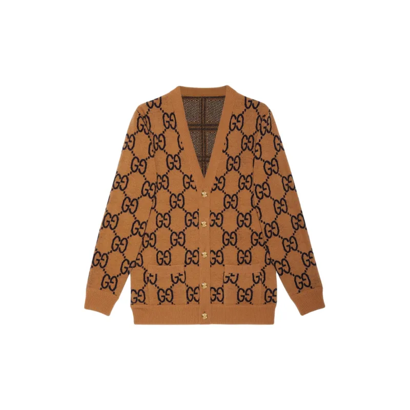 GUCCI Reversible Button Up Cardigan-1