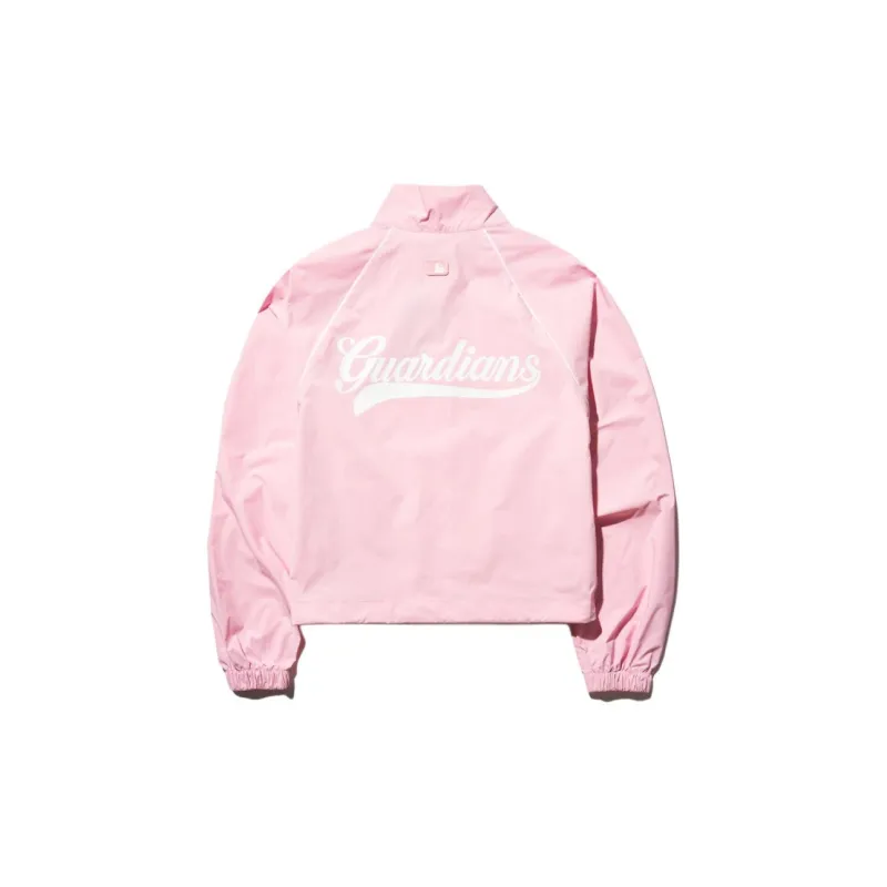 MLB SS24 Cleveland Guardians Jackets Coats Women's Pink-1