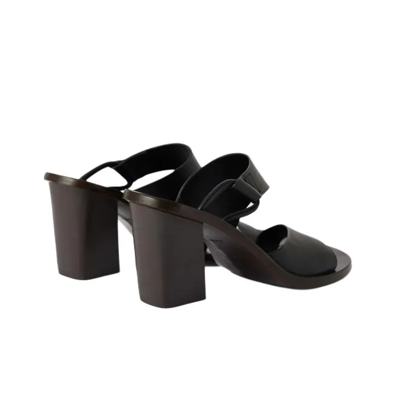 SOEUR Astree 80mm Leather Mules-2
