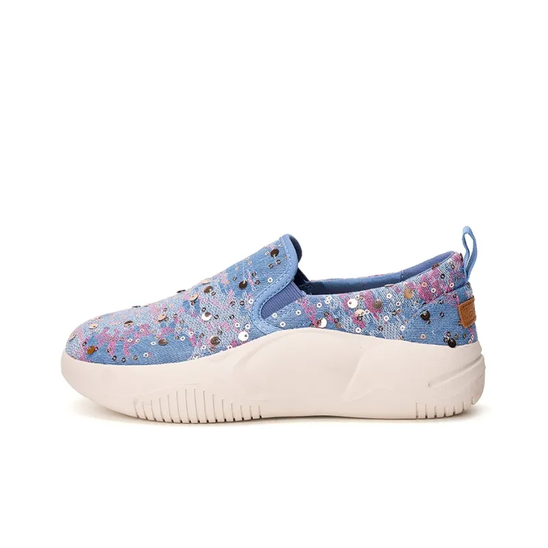 Joy&Mario Lightweight Height Increasing Low-Top Casual Shoes Women's-8