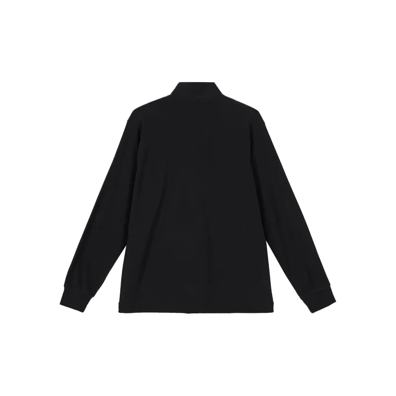 UNIQLO Velvet feel Coat Unisex Black-1