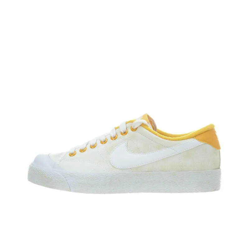 Nike All Court Low Vintage White Yellow-0