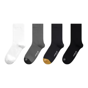 LEEME.ME Knee High Socks Men's 4 Pack