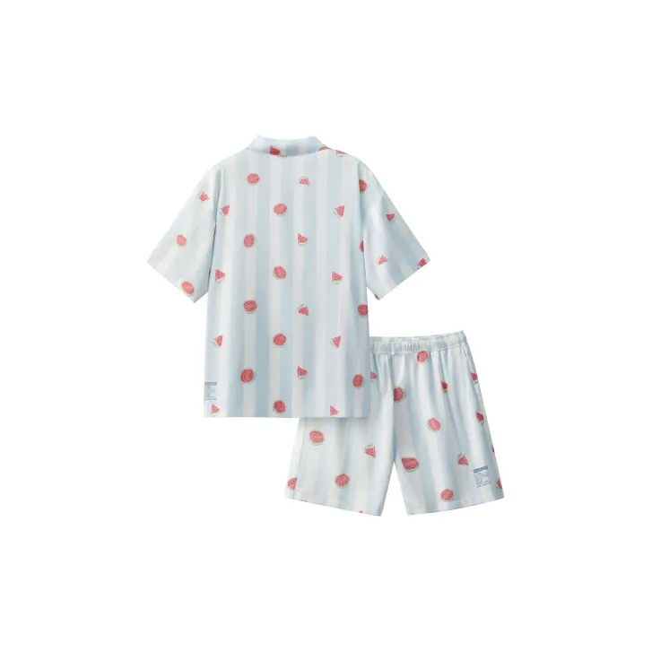 Bananain Pajama Set Unisex Multicolor-5