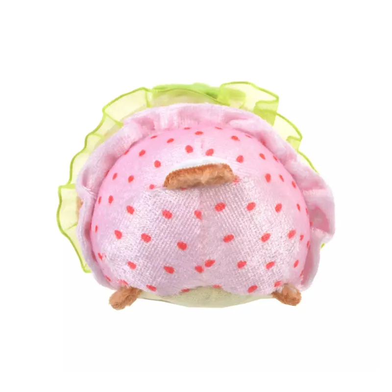 Disney Chip 'N Dale Strawberry Collection TSUM Dolls Plush Doll 6cm High-3
