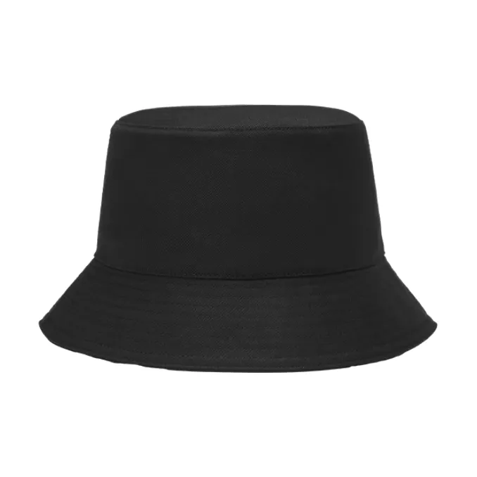 MACKAGE Cotton Polyester Bucket Hats Unisex Black-2