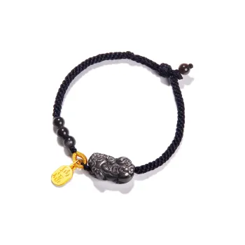 Far Mountain Joe Obsidian Jade Bracelets Unisex