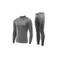 [100% cotton]Dark Gray Mock Neck