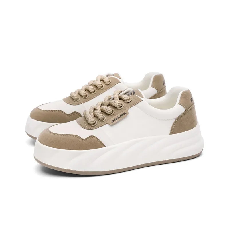 Dickies Lightweight Coverage Low Top Skateboard Shoes Women's Beige Brown-2